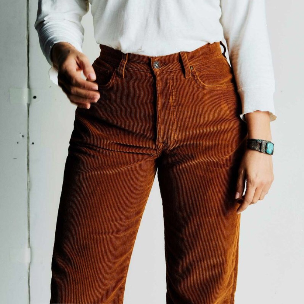 Imogene + Willie AMELIA CORDUROY PANT - FARROW Size 27